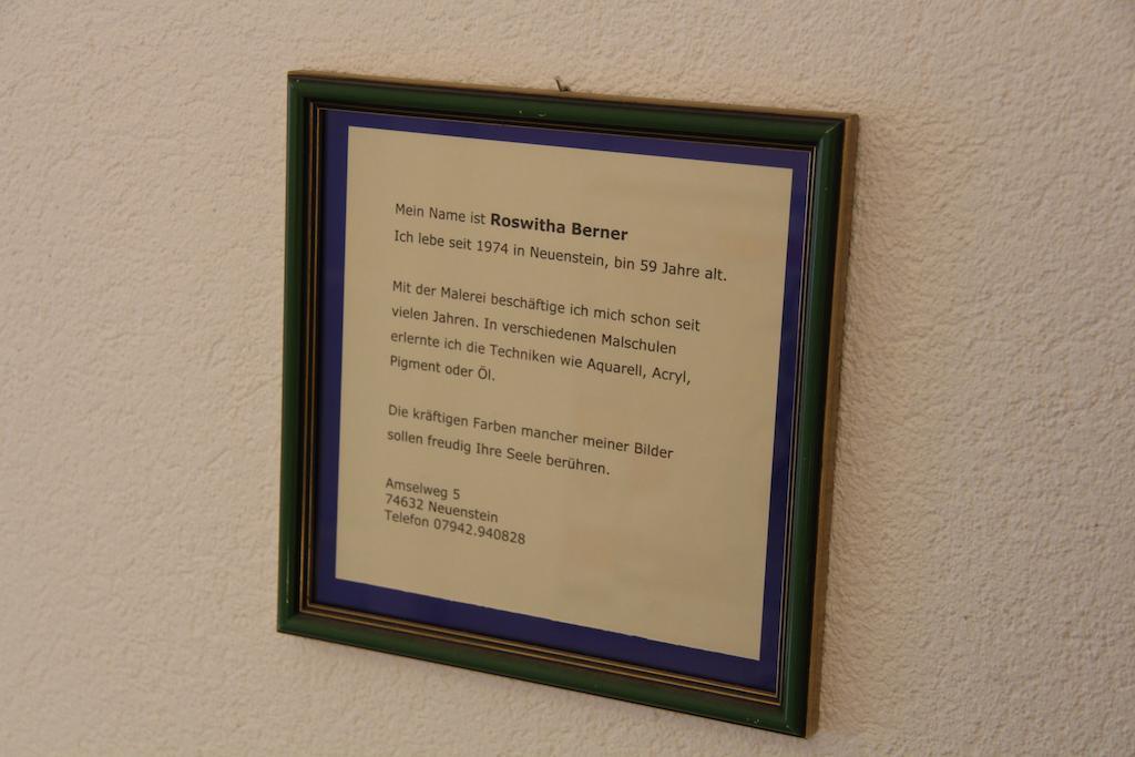 Hotel Am Schloss Neuenstein Εξωτερικό φωτογραφία